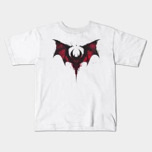 Bloodlust Chronicles: Immortal Bounty Hunts, Gothic Vampire Saga, and Supernatural Adventure in Anime-Manga Art Kids T-Shirt